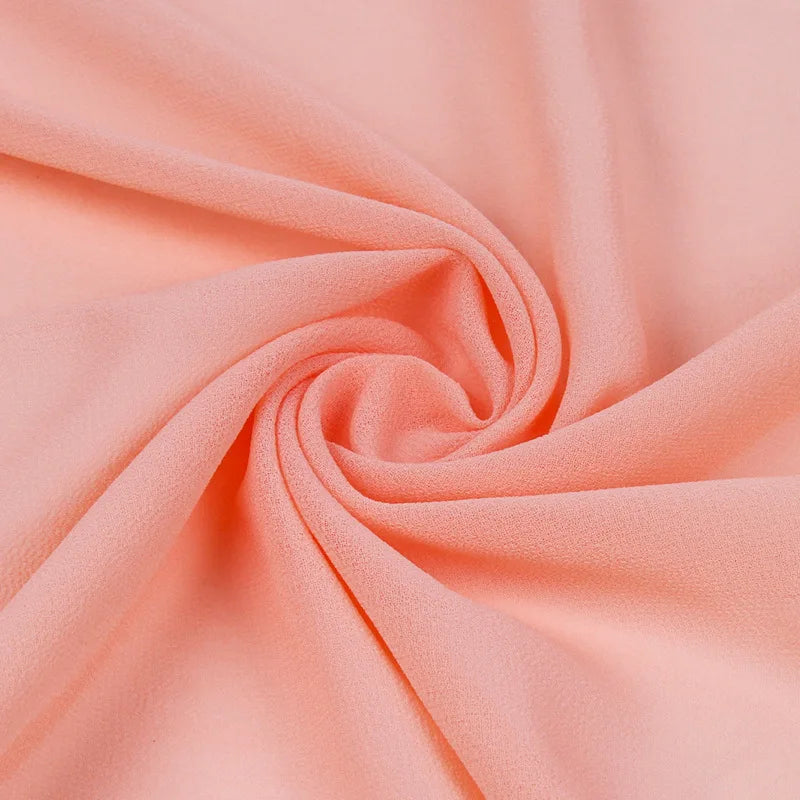 Damen Hijab – Weiches Chiffon- oder Baumwoll-Jersey Kopftuch | 70×180 cm | Schlicht & Elegant für Muslimische Frauen